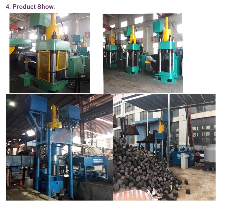 Metal Chip Aluminum Press Swarf Briquette Machine Scrap Iron Turnings Block Moulding Machine