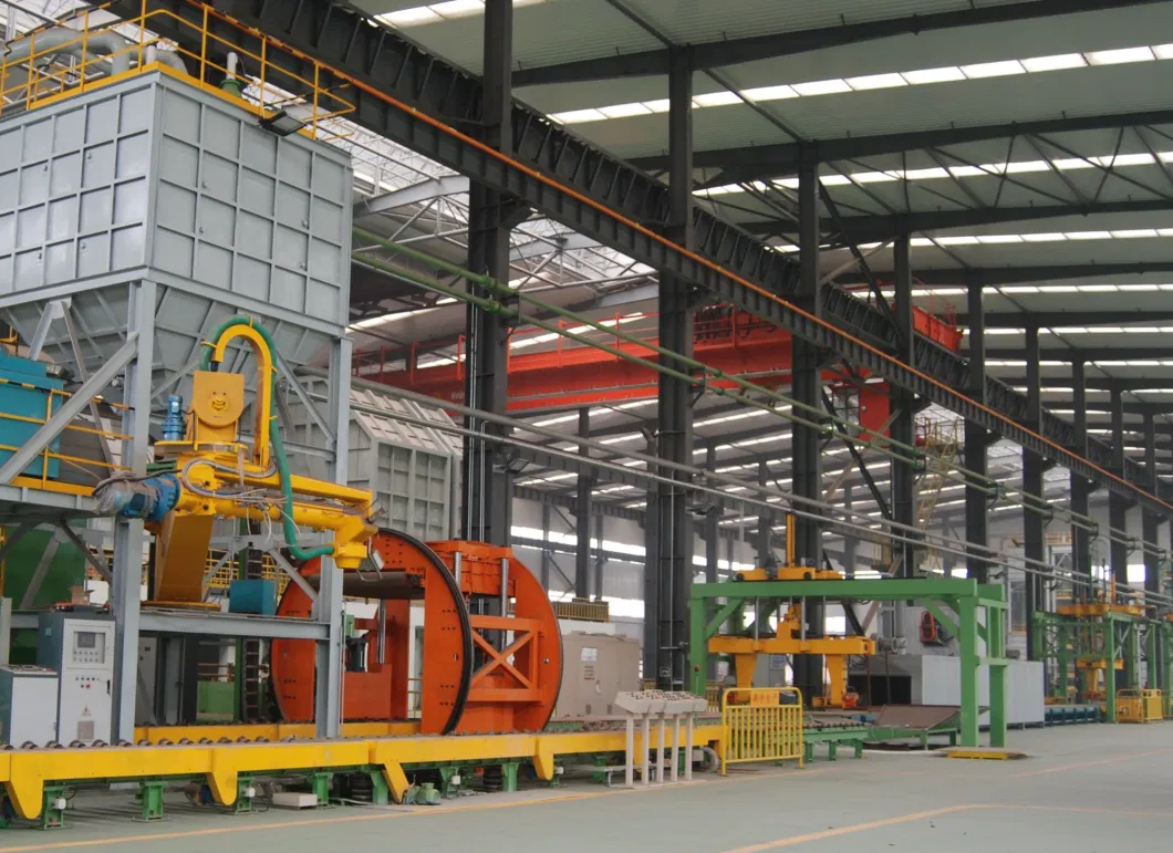 Sand Molding Machine Resin Sand Regeneration Foundry Line