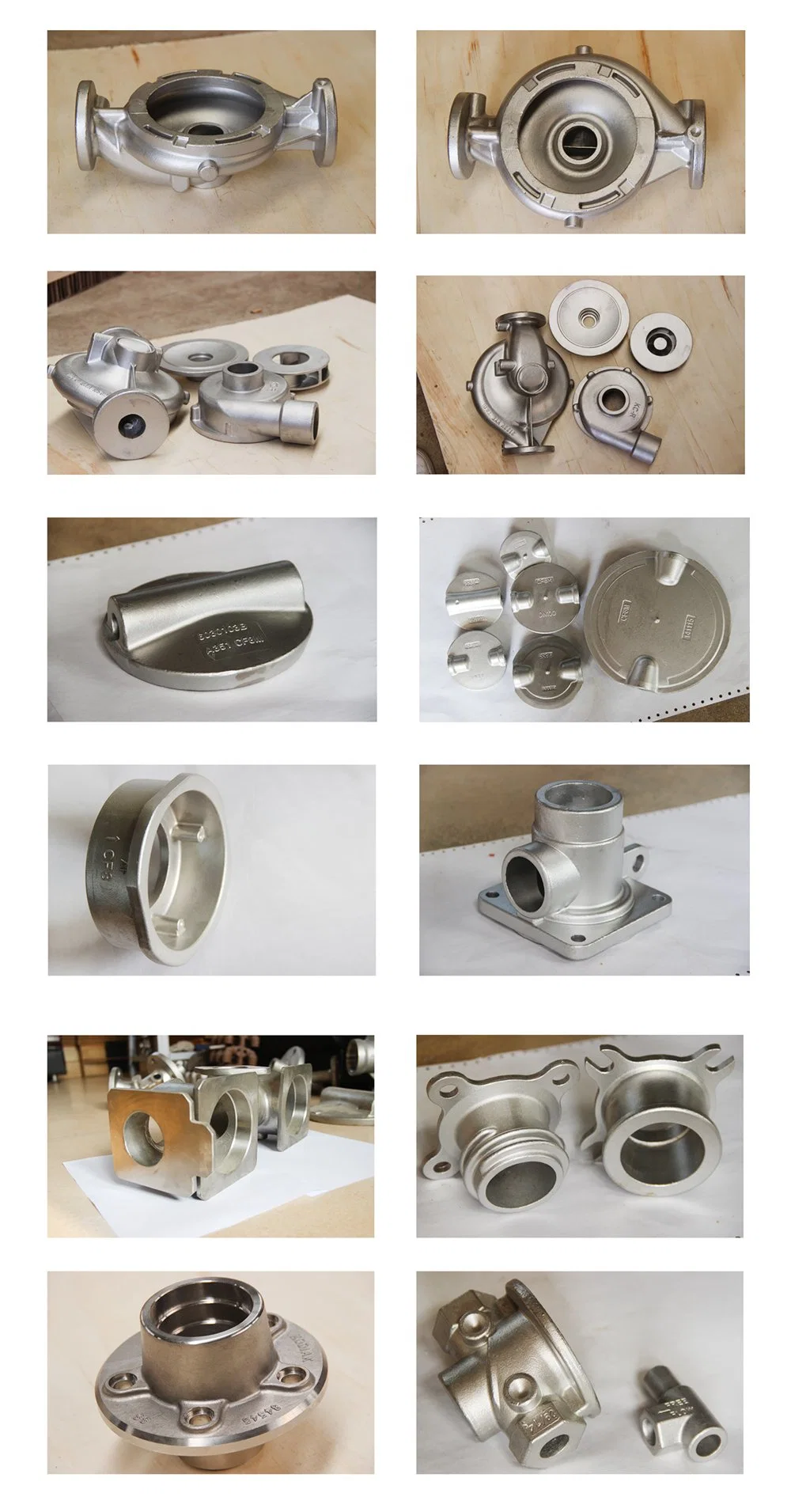 OEM Investment Casting Stainless Steel Bronze for Pump Spare Parts