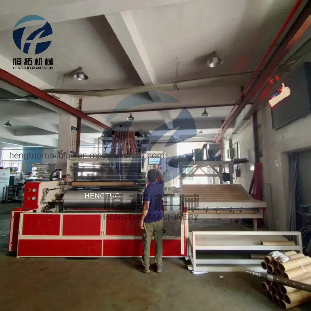 Automatic PE Stretch Film Making Machine Cling Film Machine Cast Film Machine 3 Extruder Co Extrusion Machine