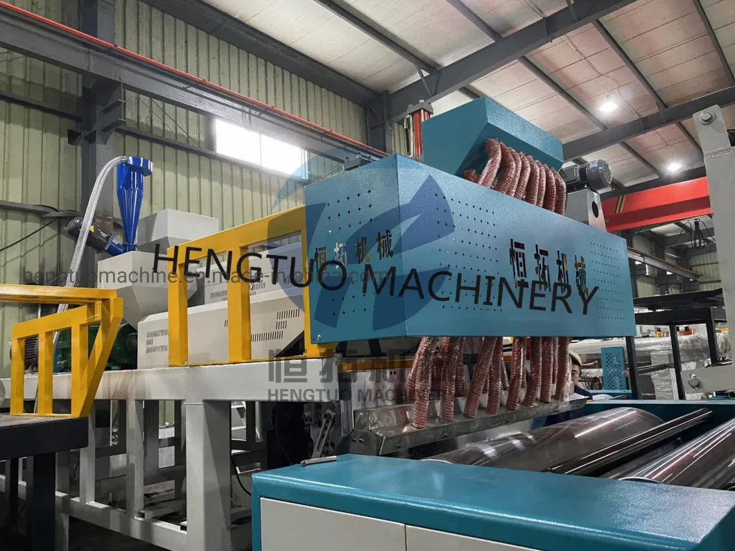 Automatic PE Stretch Film Making Machine Cling Film Machine Cast Film Machine 3 Extruder Co Extrusion Machine