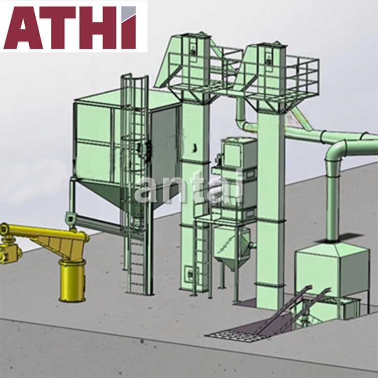 15 T/H Foundry Furan and Phenol Resin Sand Reclamation Line for Medium Casting