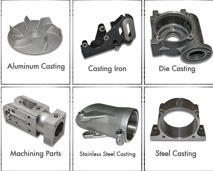 Custom Made Pump Body Housing Iron Sand Casting for Auto