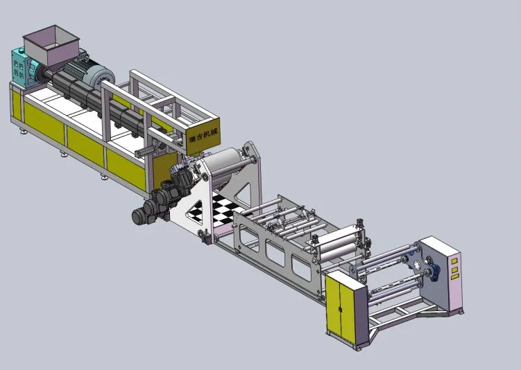 PP/PS/PE Fully Automatic Plastic Sheet Casting Board Extruding Extrusion Extruder Making Machine