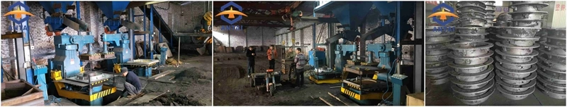 Foundry Green Sand Moulding Machine Cast Iron Jolt Squeeze Microseism Molding Machine