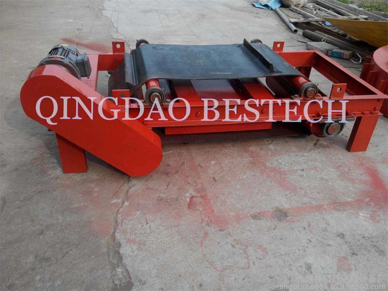 Self Unloading Magnetic Separator Belt, Permanent Magnetic Separator Machine, Remove Iron Magnetic Separator