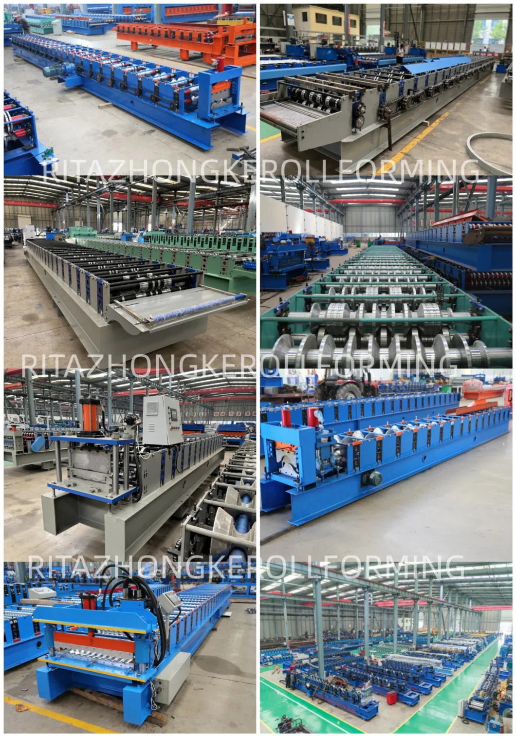 Corrugated Shape Sheet Roofing Iron Moulding Machine