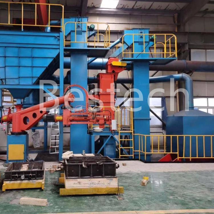 Foundry Sand Plant Resin Sand Process Production Line Furan Resin Sand Treatment Line