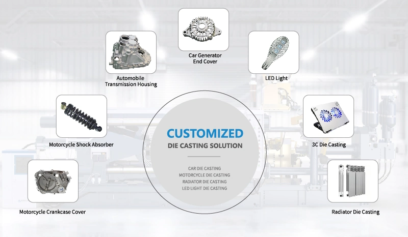 Lh-Hpdc 180t Computer Controlled Full Automatic Cold Chamber Aluminum Die Casting Machine