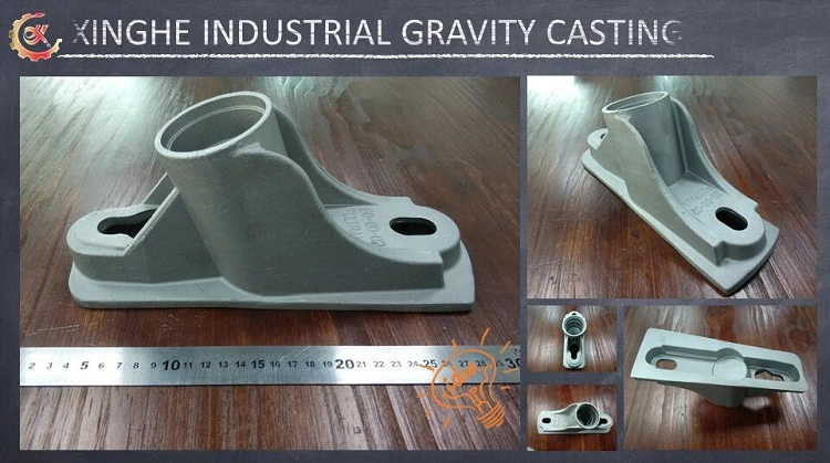 Aluminum Bell/Single Base Zl101 Aluminum Alloy Casting Low Pressure Gravity Casting