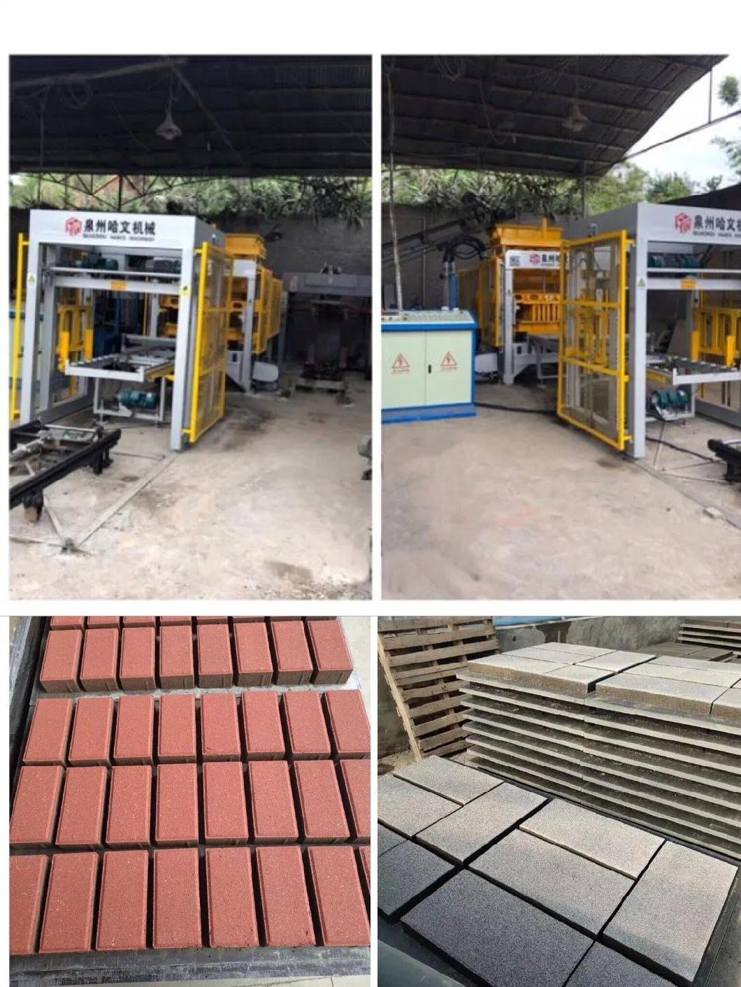 Concrete Block/Brick Making Machine Paver Plant Manufacturer China