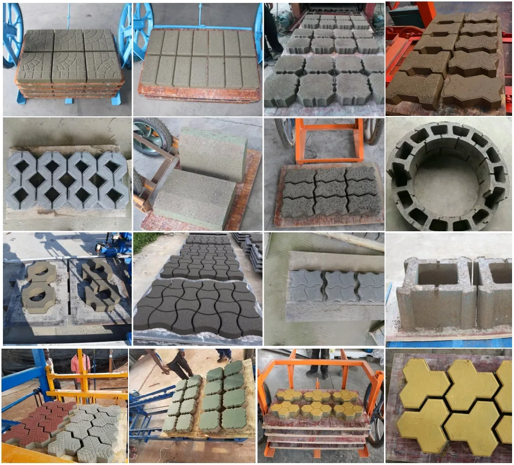 Concrete Sand Cement Solid Hollow Block Making Plant on Sale