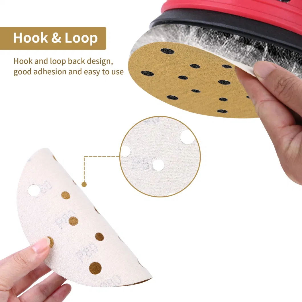 Kraft 60grit Sand Paper Sheetfor Casting Hook and Loop