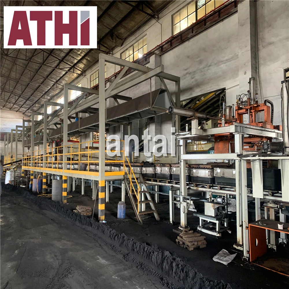 China Foundry Cast Iron Moulding Machine / Automatic Flaskess Molding Machine