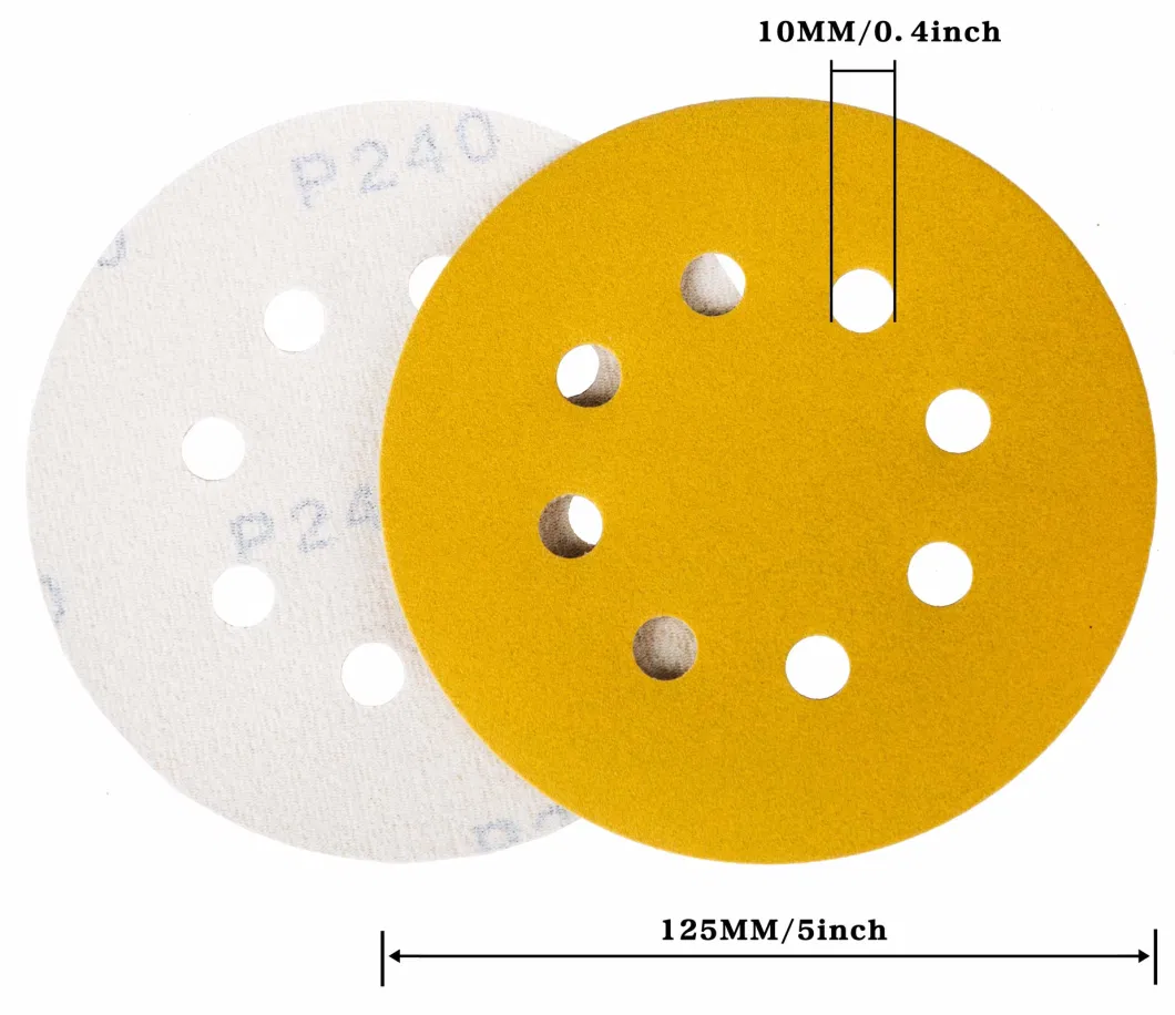 Kraft 60grit Sand Paper Sheetfor Casting Hook and Loop