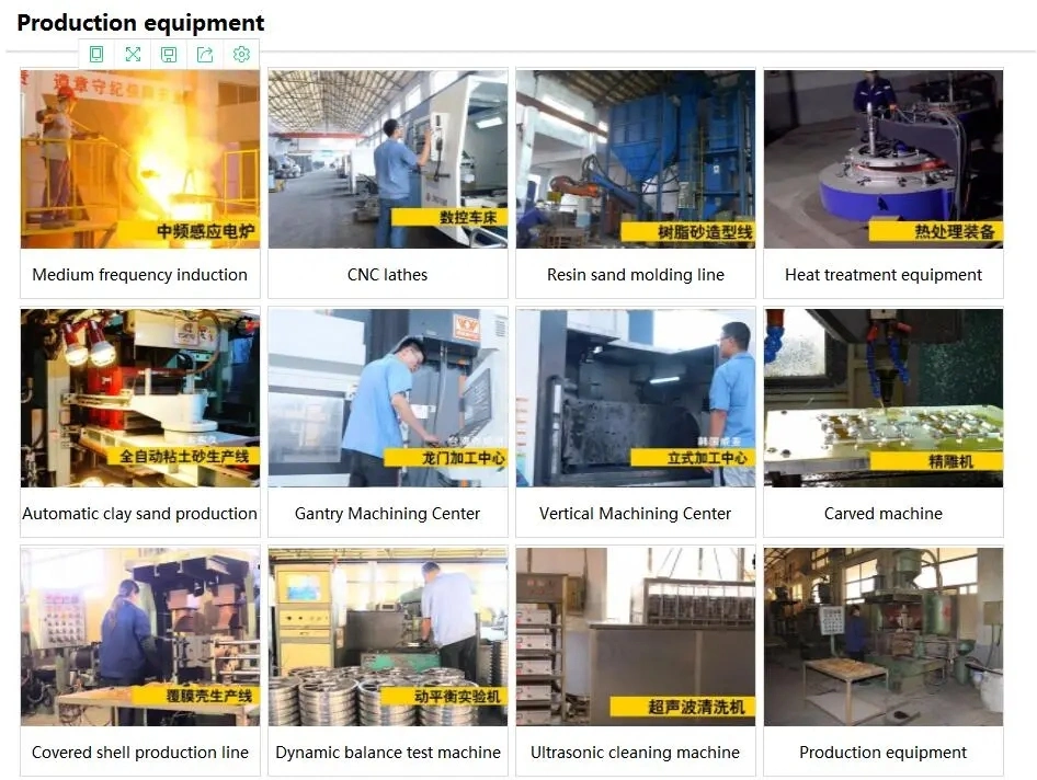 Foundry Sand Casting and CNC Machining Large Round Gear Ring Casting