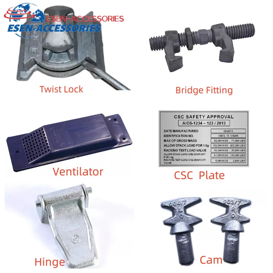 ISO 1161 Standard Shipping Container Accessories Corner Casting