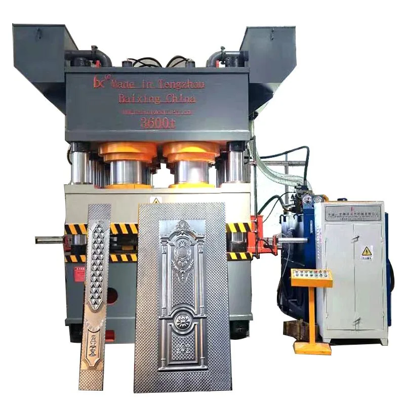 Rongwin Experienced Iron Door Embossing and Embossing Molding Machine with Door Panel Mold