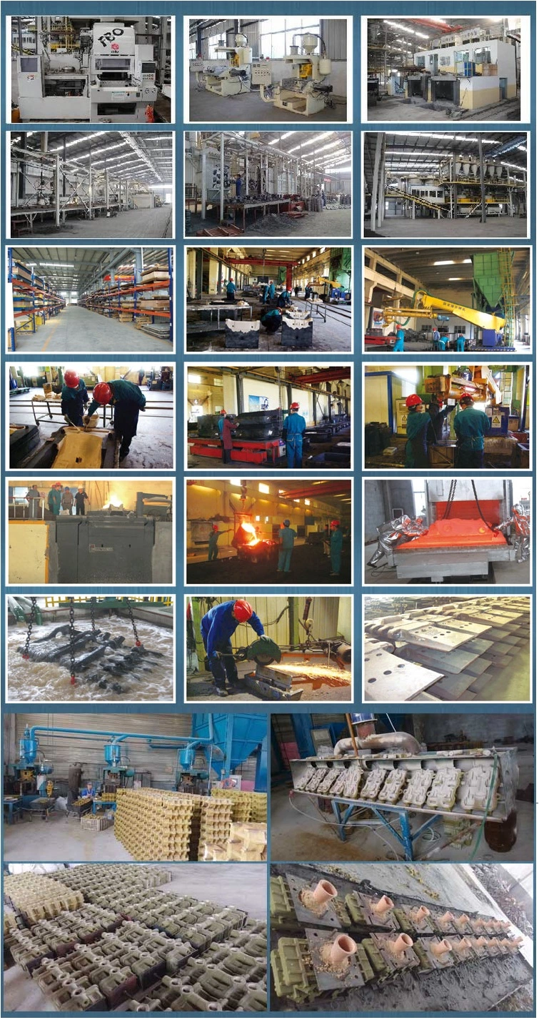 Custom Ductile Iron Parts Dry Sand V- Process Casting