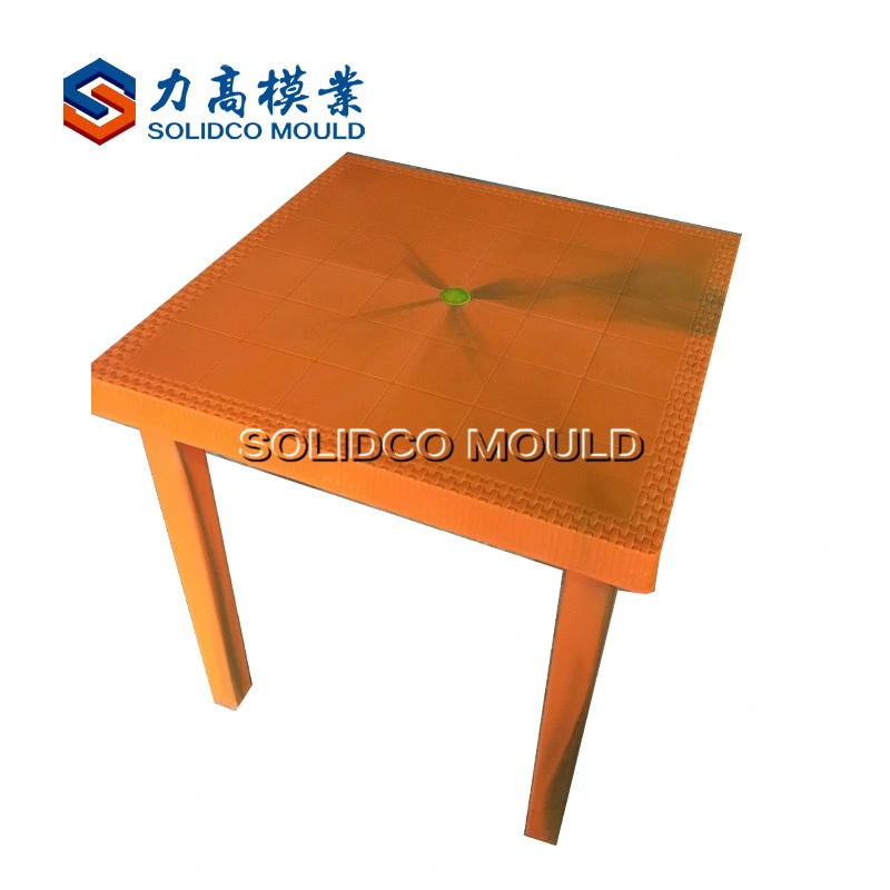 Professional Make Green Plastic Outdoor Table Top and Chair Mould