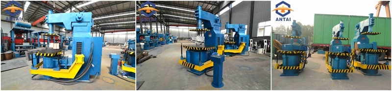 Metal Casting Moulding Equipment Foundry Green Sand Jolt Squeeze Molding Machines with Hydraulic Mold Rising Device
