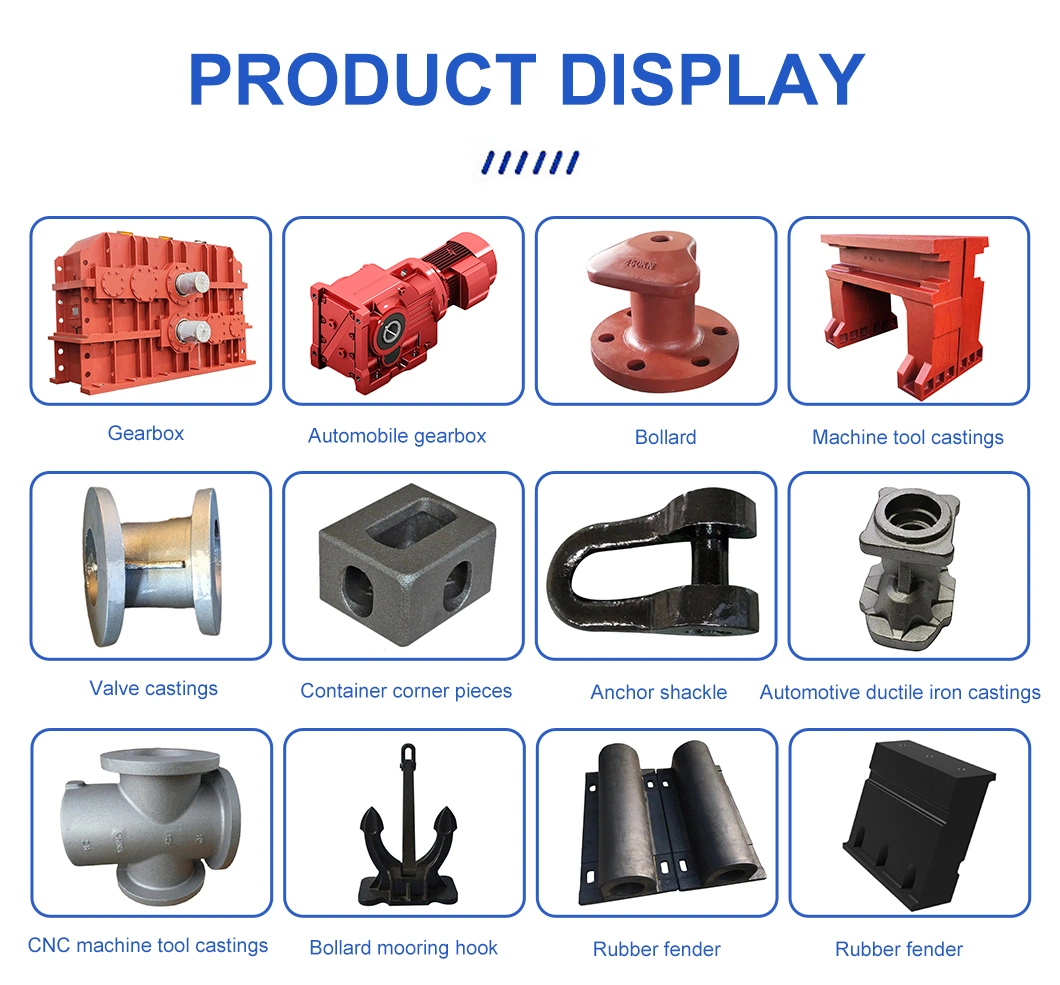 Customized Accessories Ball Iron Sand Mold Casting Sand Casting Cast Iron Electric Motor Casting Foundry