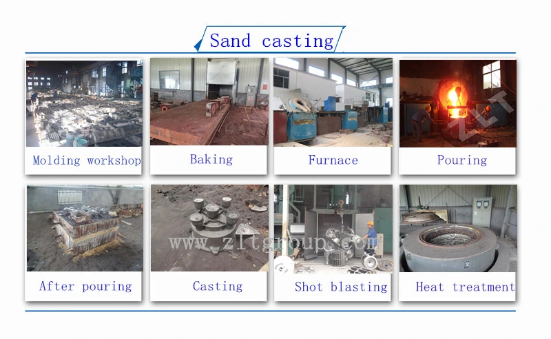 Aluminum/Metal/Stainless Steel Sand Casting for Industry Equipment