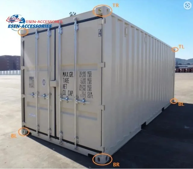 ISO 1161 Standard Shipping Container Accessories Corner Casting