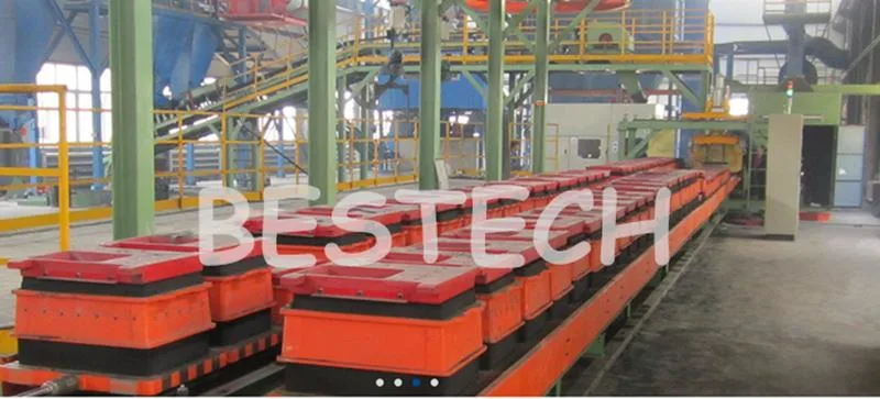 Sand Molding Machine Equipment /Cast Iron Injection Sand Molding Machine for Iron Parts