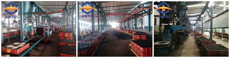 Metal Casting Foundry Sand Moulding Machine Cast Iron Molding Line