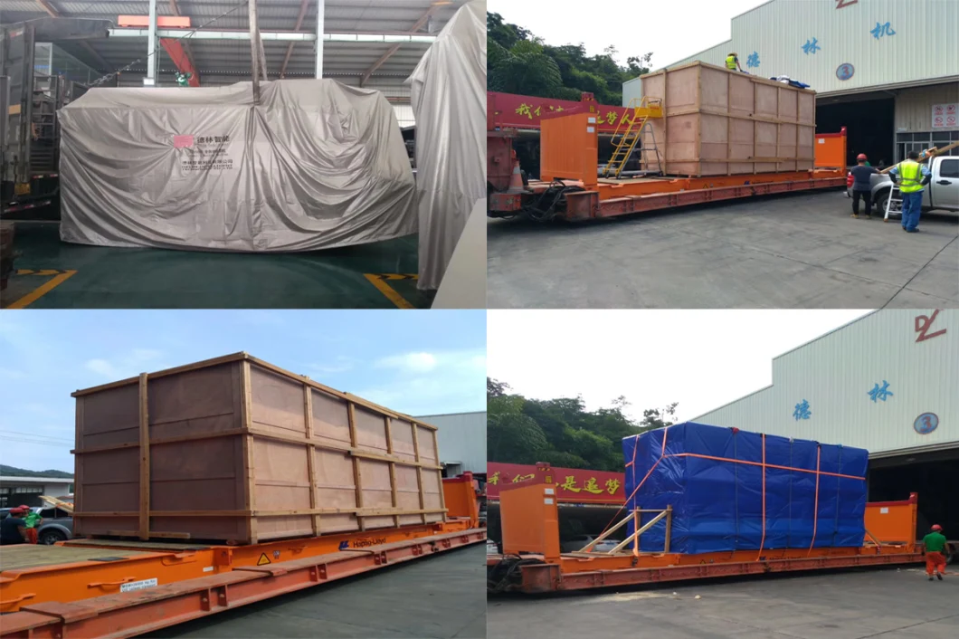 CE Approved Delynn Wooden Package Quanzhou, China Automatic Green Sand Molding Machine