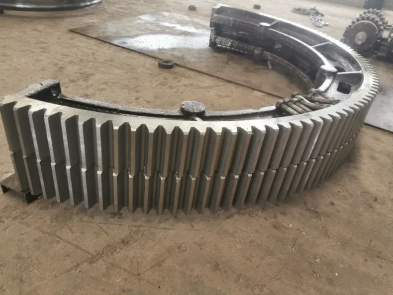 Foundry Sand Casting and CNC Machining Large Round Gear Ring Casting