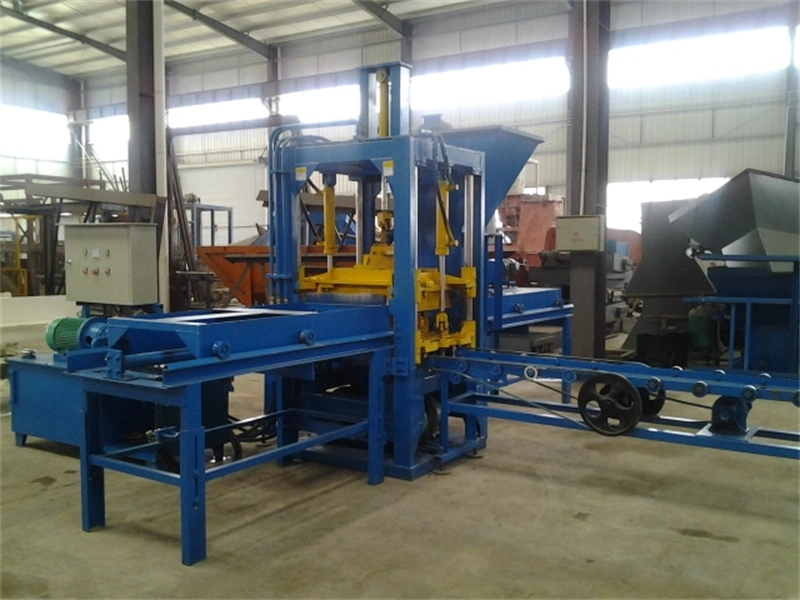 Fully Automatic Concrete Block Brick Making Machine Concrete Sand Fly Ash Construction Weast Compressed Brick Burn-Free Qt8-15D Hydraulic System Newest Design