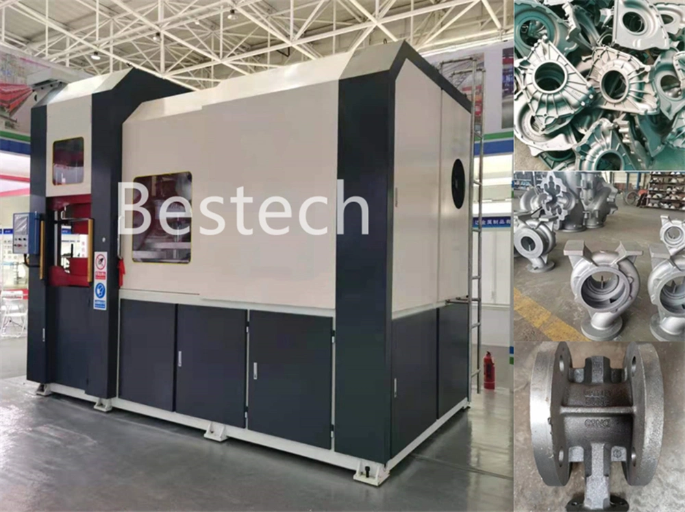 High Pressure Horizontal Flaskless Shoot Squeeze Casting Moulding Machine/ Automatic Flaskless Sand Molding Molding System