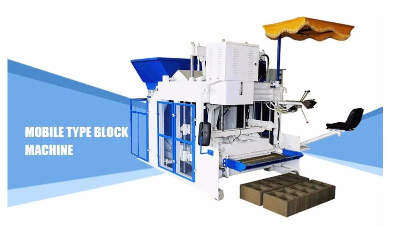 Hf Qmj10A Block Brick Making Machine Price Concrete Hollow Block Production Line