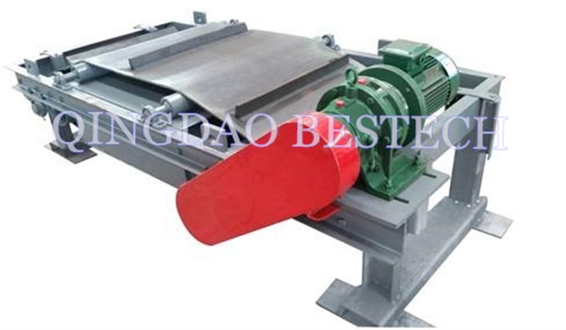 Self Unloading Magnetic Separator Belt, Permanent Magnetic Separator Machine, Remove Iron Magnetic Separator