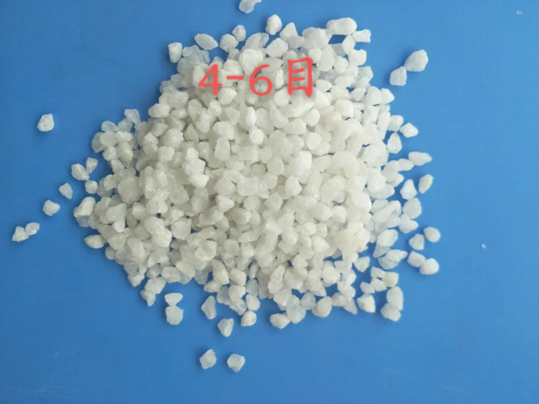 High Purity 40- 80 Mesh 99.9 Quartz Silica Sand for Water Treatment