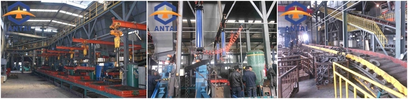 Metal Casting Moulding Equipment Foundry Green Sand Jolt Squeeze Molding Machines with Hydraulic Mold Rising Device