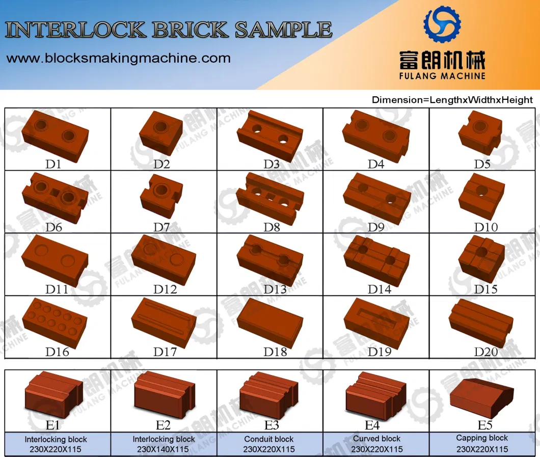 Hot Sale High Capacity Compressed Earth Brick Production Line