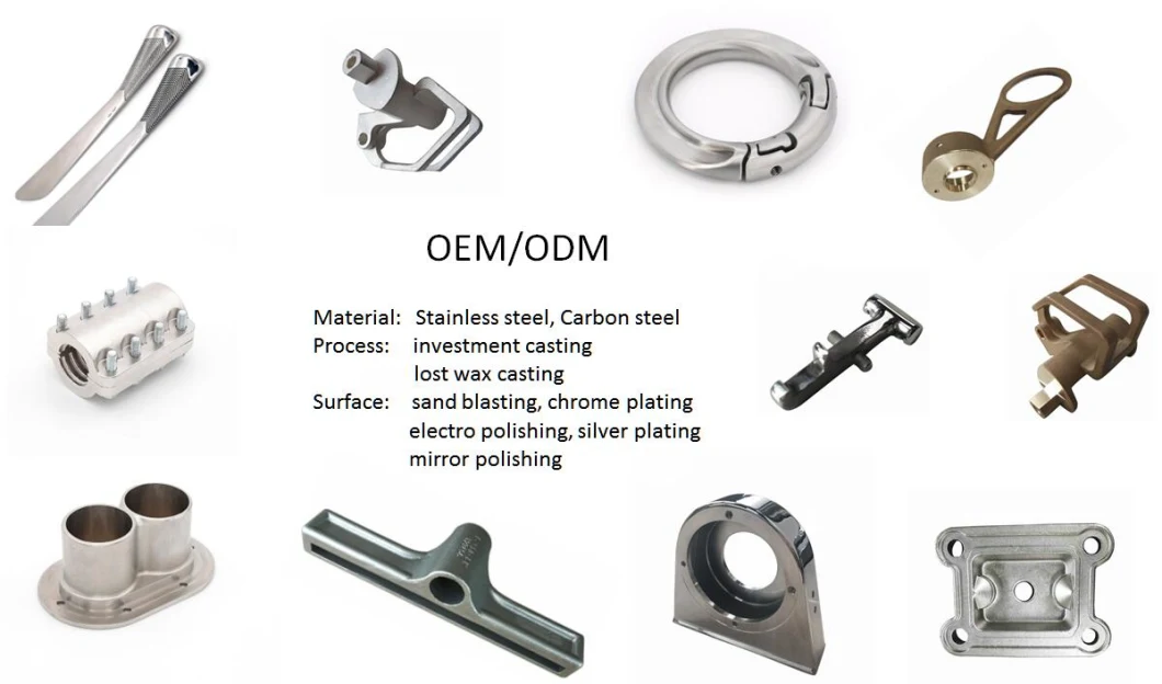 Electropolished Preceision Lost Wax Investment Casting Stainless Steel Pivot