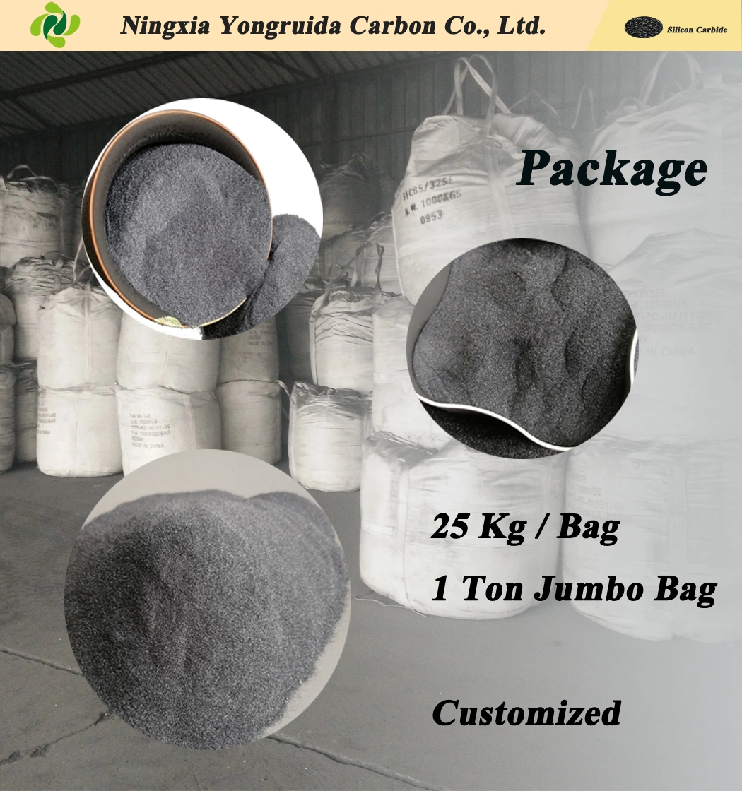 High Quality Black Sintered Silicon Carbide Sic for Iron Industry