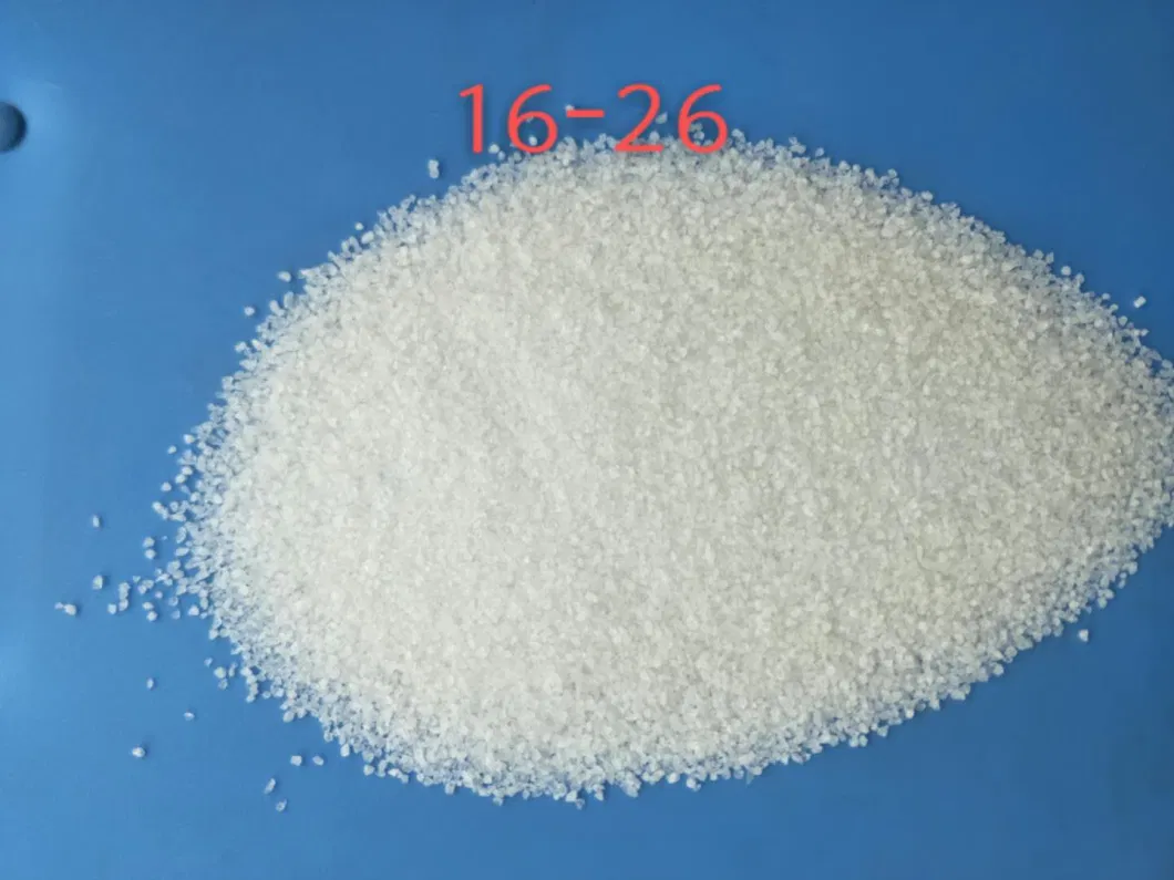 Quartz 0.1-0.3mm Fused Silica Sand with Sio2 99.8% Purity