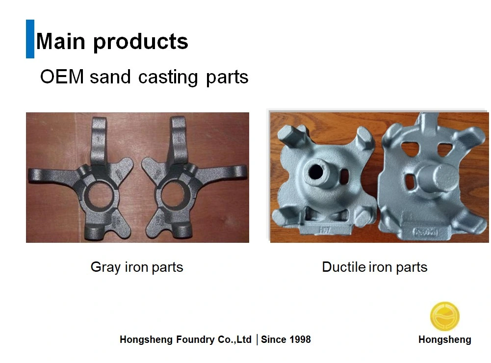 Sand Casting Foundry Aluminium Cast Iron Company Automatic Sand Molding