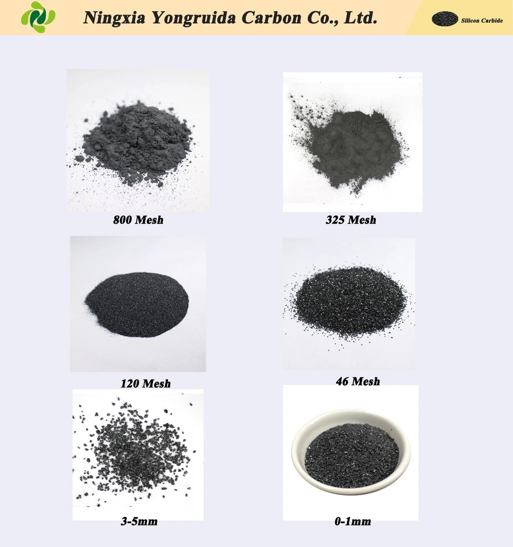 High Quality Black Sintered Silicon Carbide Sic for Iron Industry