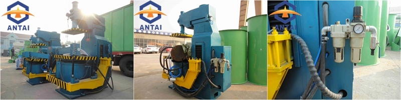 Foundry Green Sand Moulding Machine Cast Iron Jolt Squeeze Microseism Molding Machine