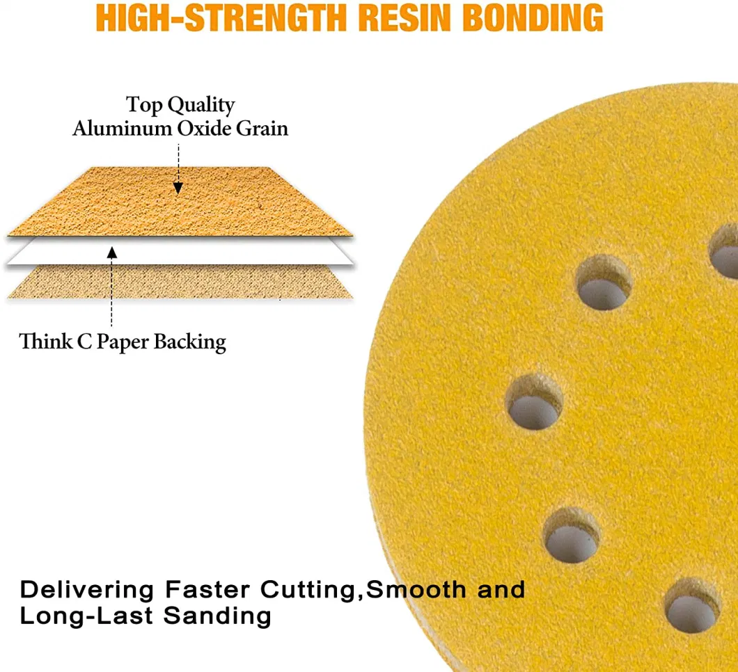 Abrasive Sand Paper Sheetfor Casting Hook and Loop