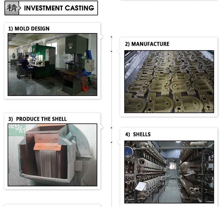 Electropolished Preceision Lost Wax Investment Casting Stainless Steel Pivot