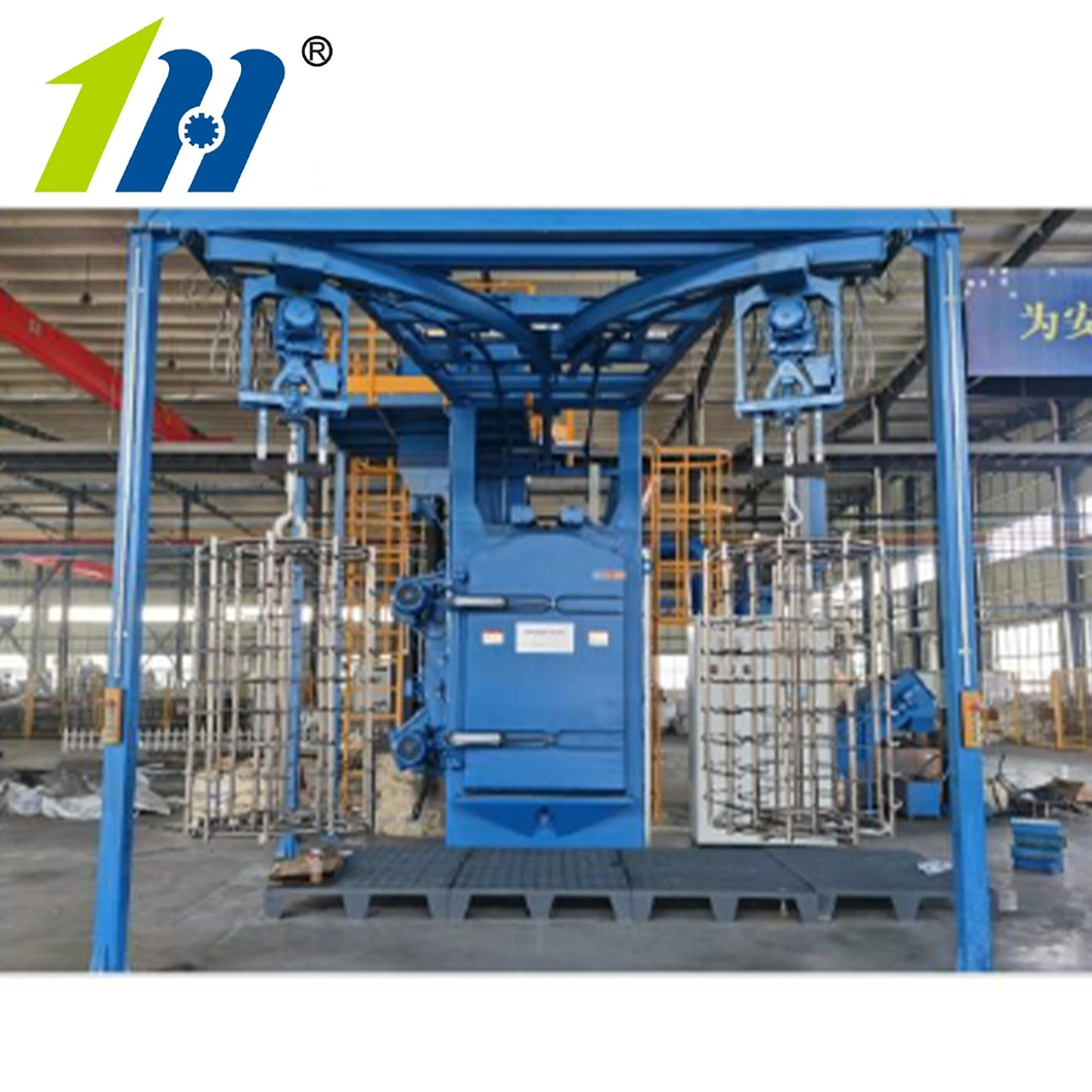 Factory Hanging Chain Shot Sand Blasting Machine in Foundry Industry