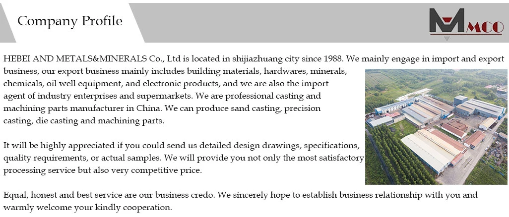 Automotive Machinery Part Foundry Sand Casting Iron Parts with Professional Pattern Design