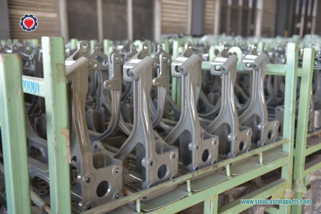 ISO 9001 OEM Foundry Custom Heavy Truck Parts Steering Knuckle Engine Bracket Cast Iron/Steel Sand Casting machinery Hardware Components